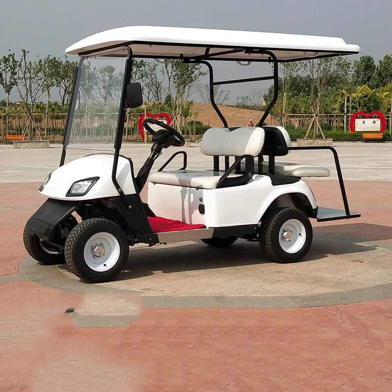 Carrinhos Elétricos a Gasolina com Ar Condicionado Novos de Alta Qualidade Vendas Usados Carrinho de Golfe Elétrico Individual