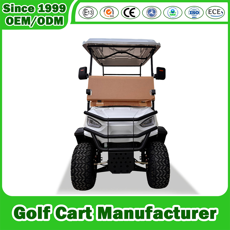 2+2 4 Fabricação de Carro de Passageiros de 4 Lugares, Legal para Rua, Movido a Gás, Cart de Golfe para Campo de Golfe, Área Turística
