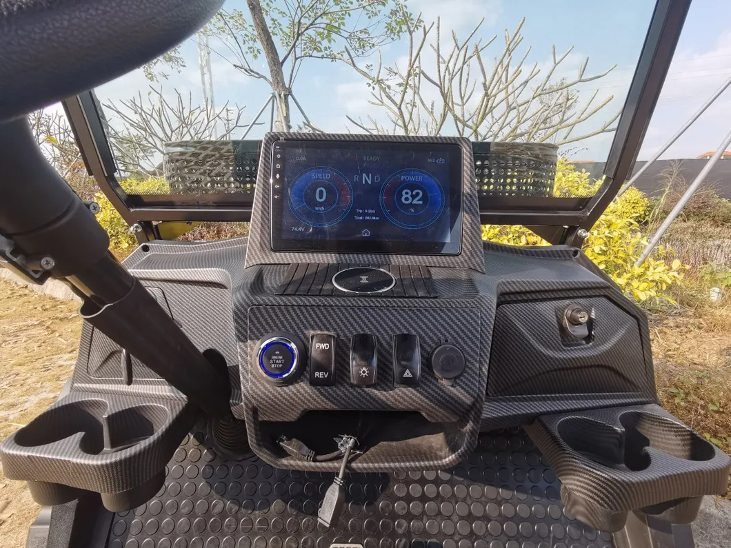 Detalhe do Carrinho de Golfe Elétrico 7