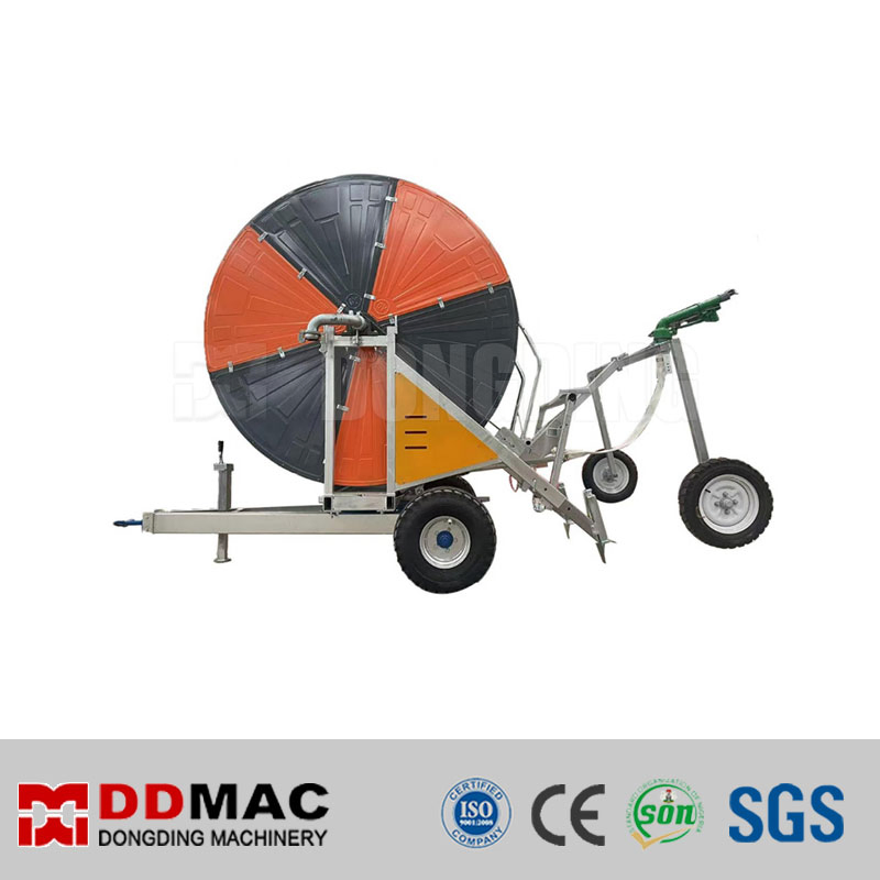 Equipamento de Irrigação com Mangueira PE e Aspersor de Canhão de Chuva
