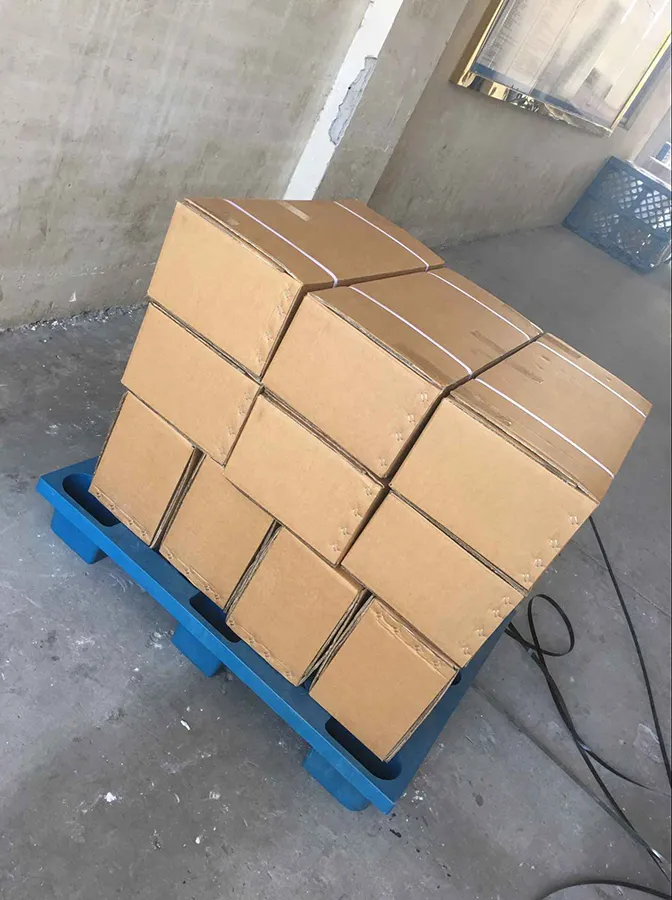 Embalagem Segura para Transporte do Motor