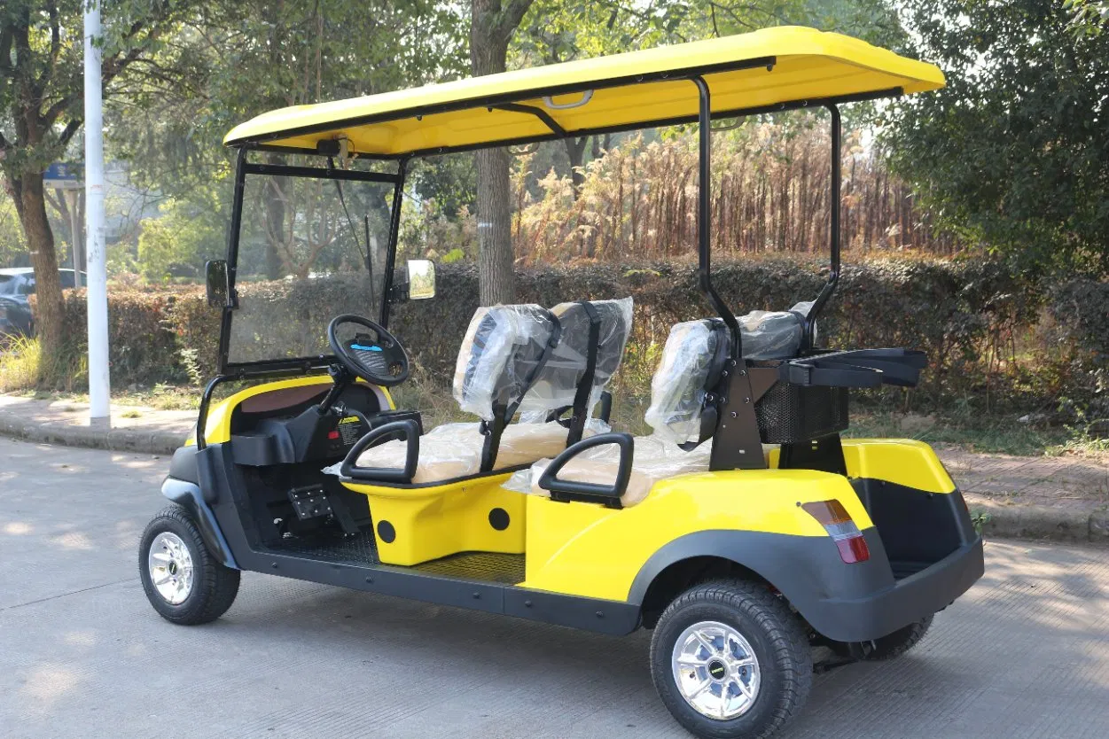 Carro de golfe elétrico para passeios, carrinho de golfe de lítio, veículo utilitário