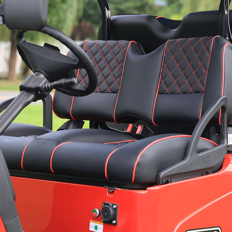 Preço de Fábrica 2+2 Carrinho de Golfe Elétrico de Luxo com Bateria de Lítio Inteligente e de Alto Padrão
