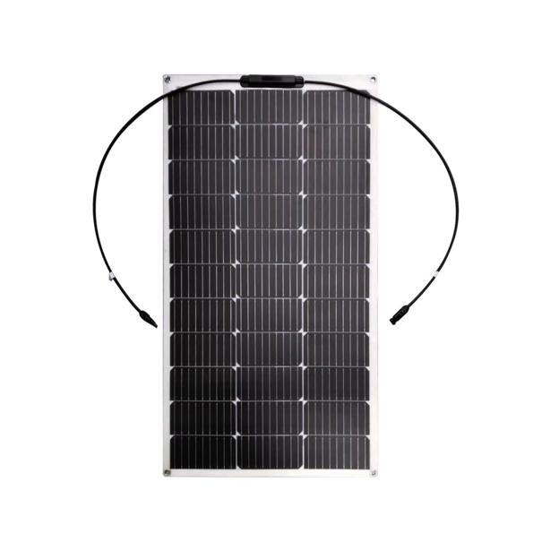 Painel Solar Leve 100W Monocristalino 100W Carregador de Painel Solar Flexível com Serviço OEM, ODM