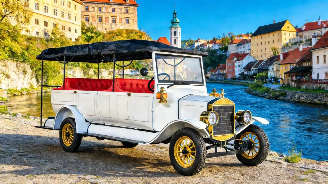 Detalhe do Carrinho de Golfe Elétrico