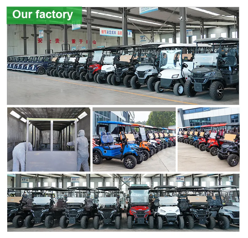 Montagem técnica de carrinhos de golfe
