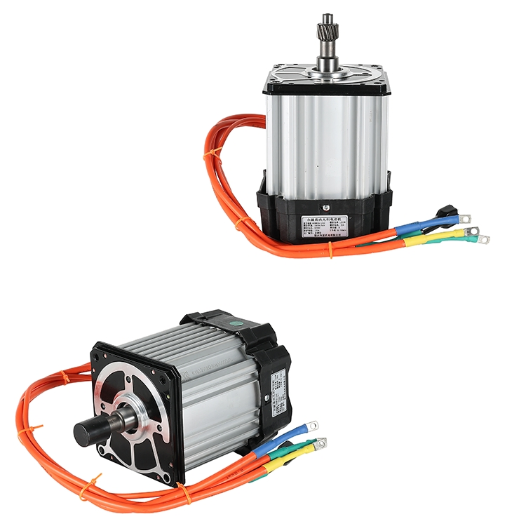 Motor DC Brushless Inteligente de Alta Qualidade 60A 1200W 60V/72V para Carro Elétrico, EV, Carrinho de Golfe