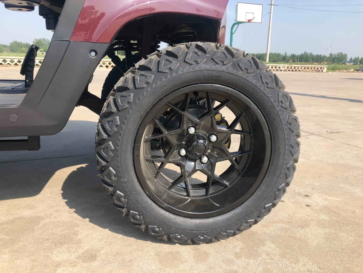 Fornecedor da China Preço Luxuoso 48V Carrinho de Golfe Elétrico com Empurrador Fabricante OEM ODM Venda Carrinho de Golfe Elétrico Elevado