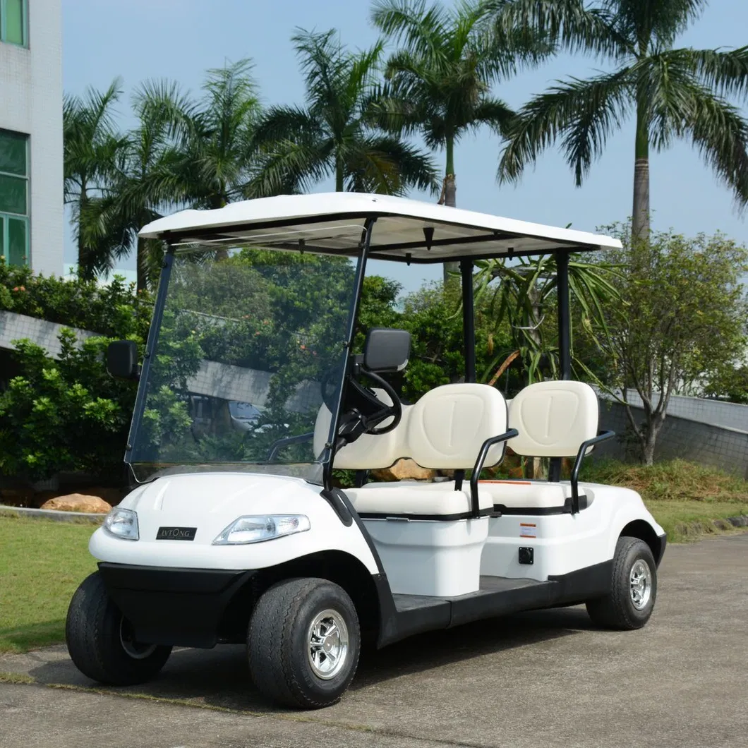 Carrinho de golfe elétrico confiável e duradouro para uso ao ar livre