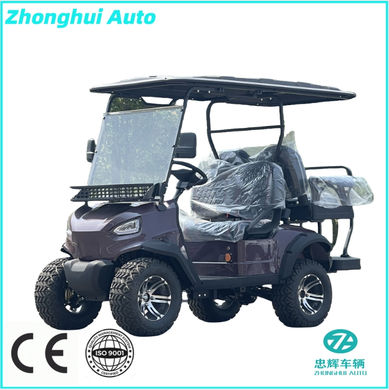Carrinho de Golfe a Gasolina Certificado pela EPA 6 para Passageiros com Motor a Petróleo para Sale/6 Carrinho de Golfe Club Car com Potência a Gasolina 12V Carrinho Elétrico para Crianças