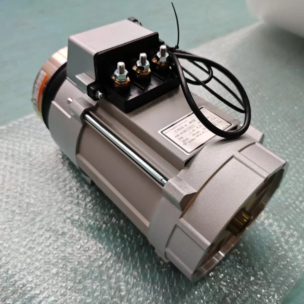 Carrinho de Golfe 48V 5kw Kit de Conversão Elétrica Aqh5-4103b-Xt Motor AC com Freio 19 Dentes