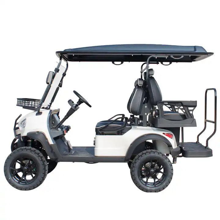 4 Carrinho de Golfe Elétrico Club Car 4 Lugares Carrinhos de Golfe Elétricos com Bateria de Lítio