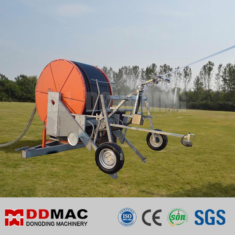 Equipamento de Irrigação por Aspersão de Rolo Agrícola para Economia de Energia