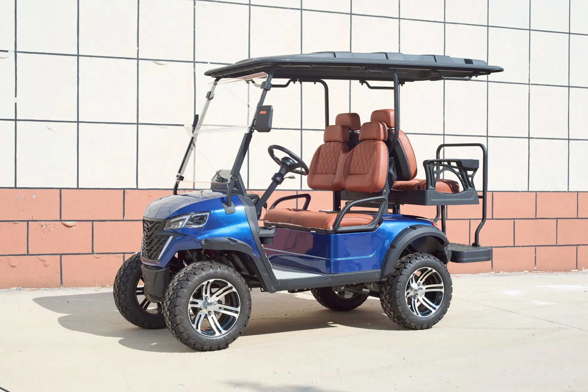 Carrinho de Golfe Elétrico Pronto para Acessórios Pessoais com Extensa Variedade de Acessórios Opcionais