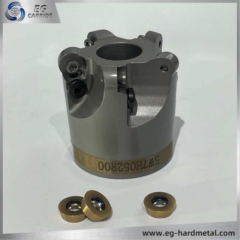 Indexable Milling Cutter for CNC Metal Processing