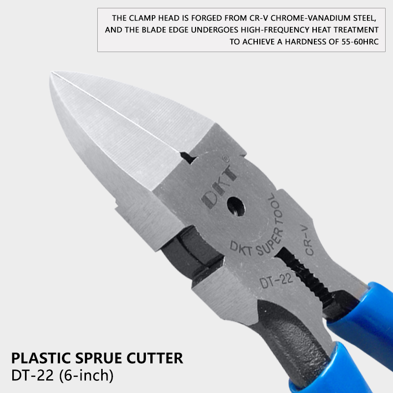 High Carbon Steel Precision Gate Cutters Thin Blade Micro Side Nippers for Plastic Model &amp; Electronics Precision Work