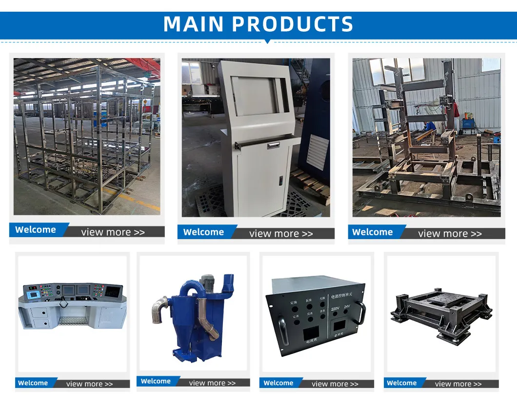 Heavy Duty Rail Transit Simulation System with Steel Structure