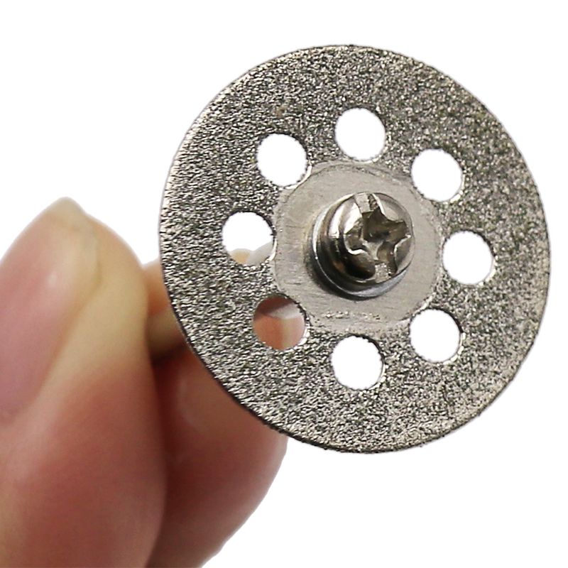 LUBY Industrial Mini Cutting Disc Tool Rotary Accessories Diamond Grinding Wheel Abrasive Dual Sided Edge Coated 22mm OEM for