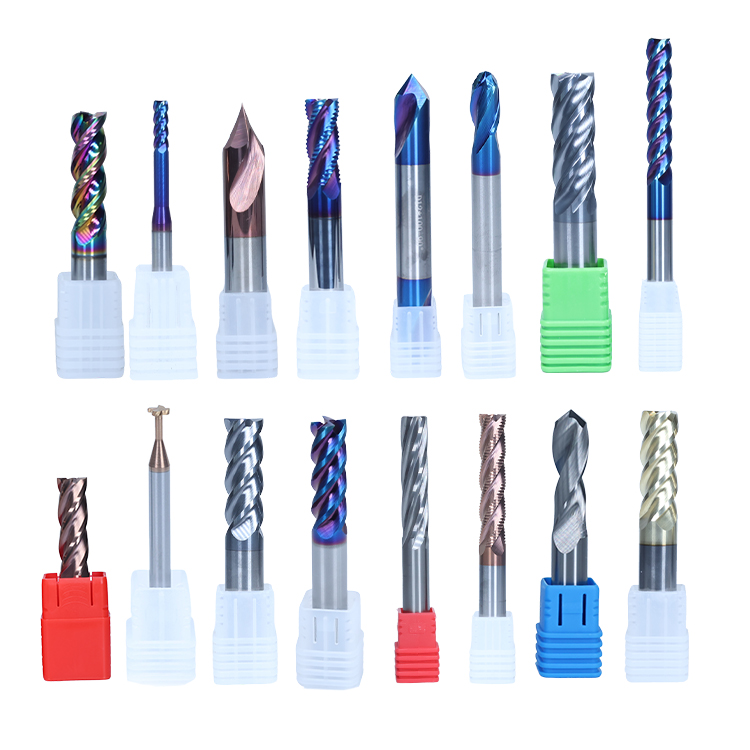 TiAlN/TiN Solid Carbide Milling Cutter 2/3/4 Flutes High Temperature Superalloy Machining OEM/ODM Customizable High Precision