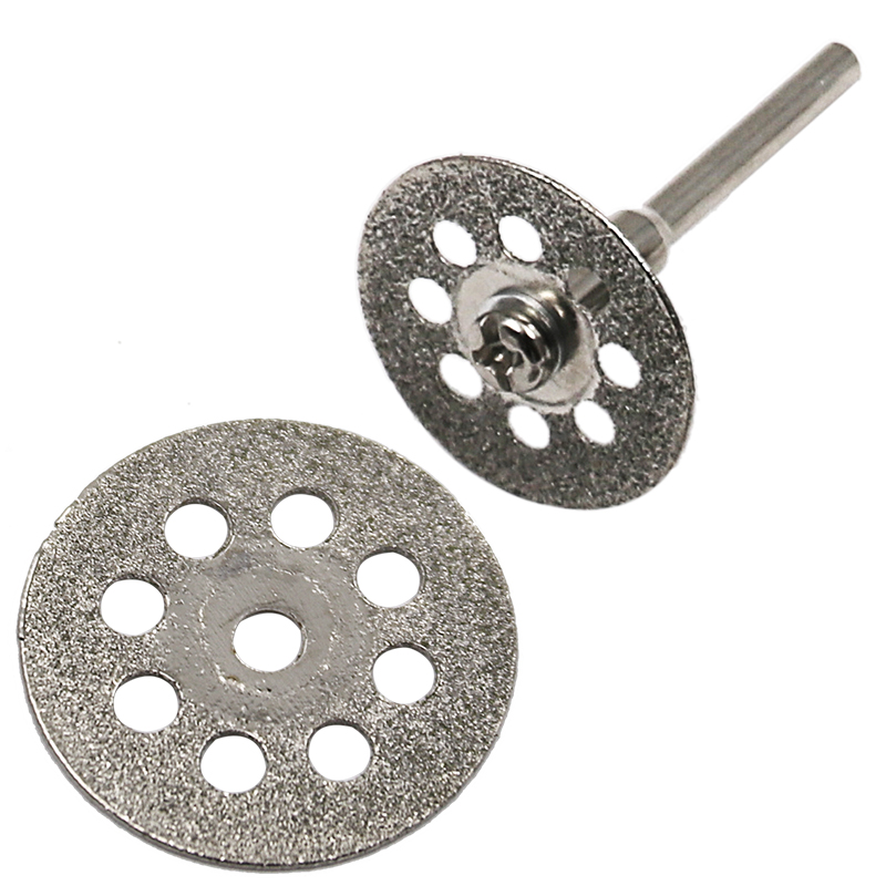 LUBY Industrial Mini Cutting Disc Tool Rotary Accessories Diamond Grinding Wheel Abrasive Dual Sided Edge Coated 22mm OEM for