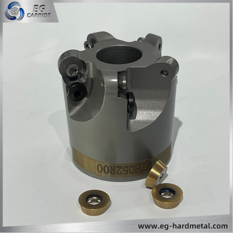 Indexable Milling Cutter for CNC Metal Processing