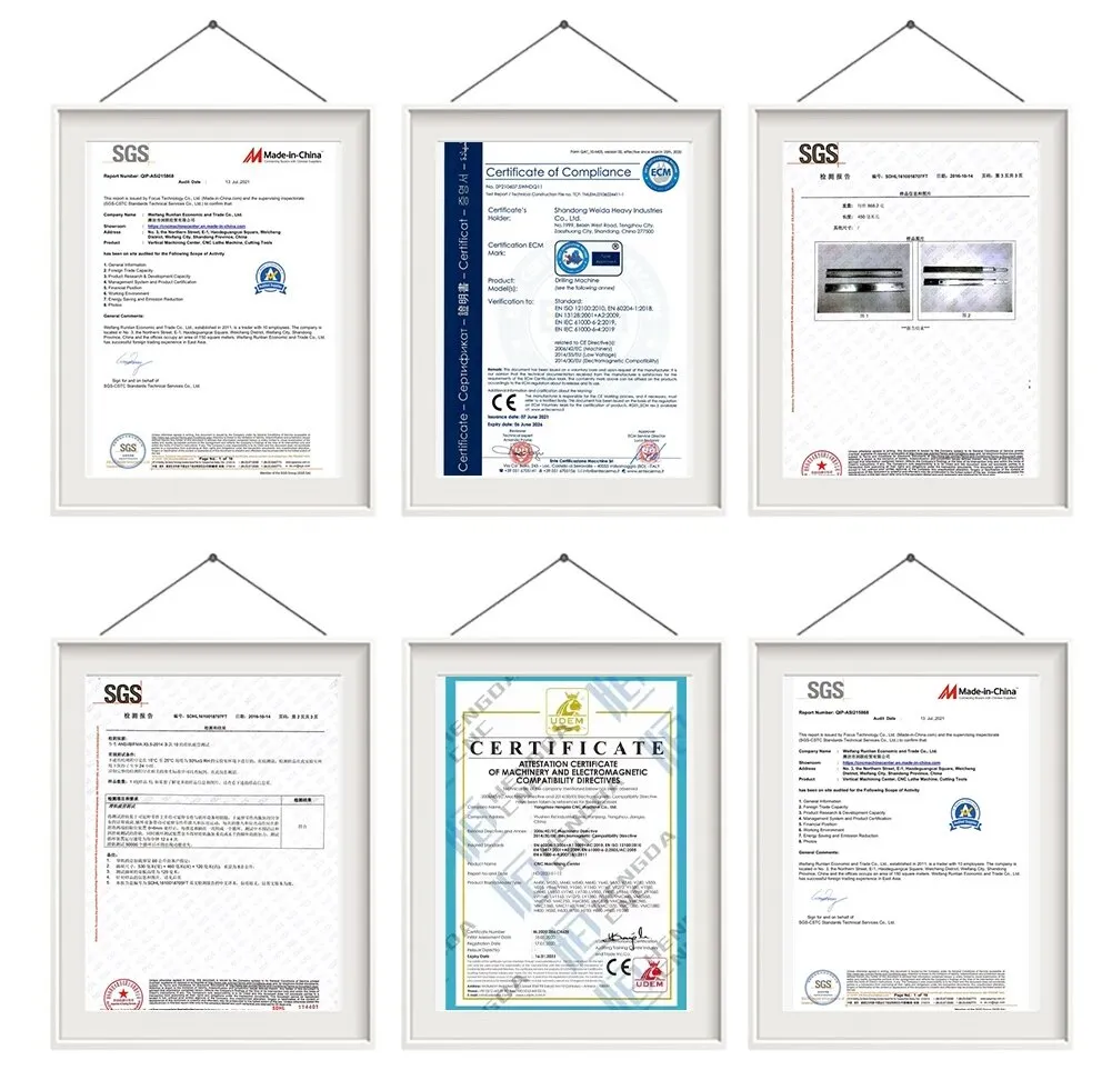 Certifications