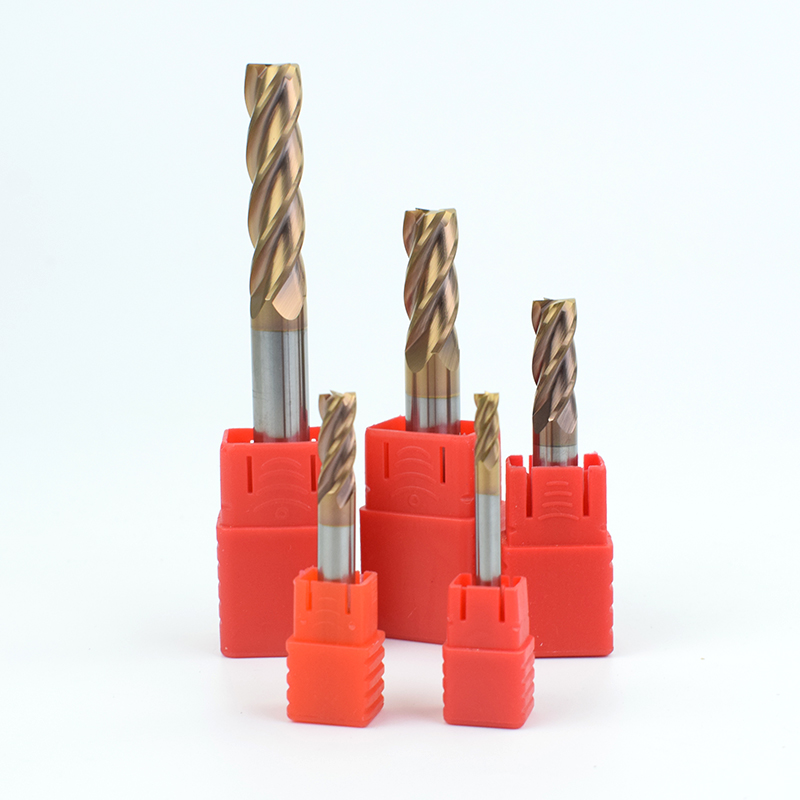 Carbide Tools 4 Flutes Spiral End Mill CNC Router Solid Carbide