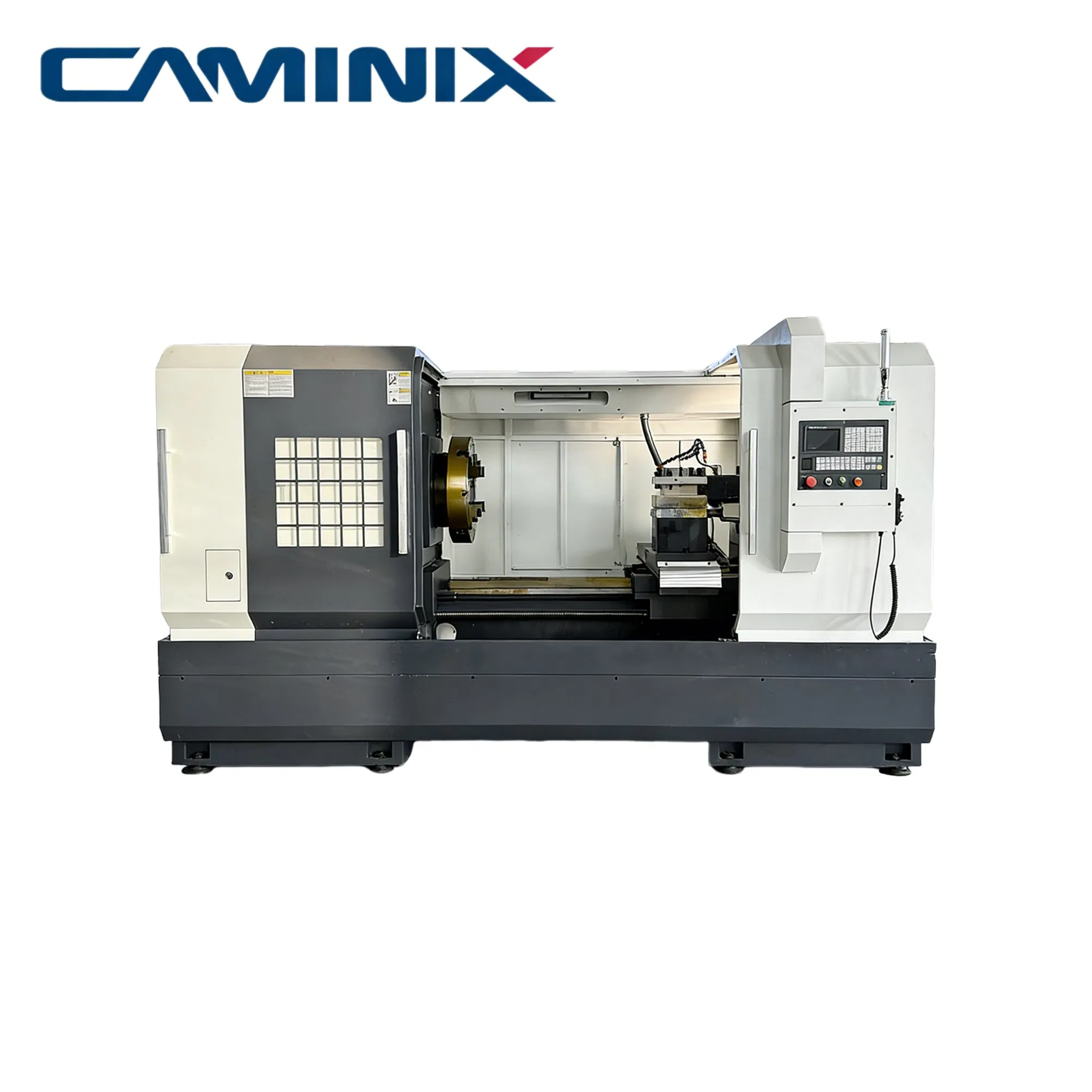 Professional 2 Axis Pipe Threading Lathe Heavy Duty CNC Turning Lathe Fanuc Control System