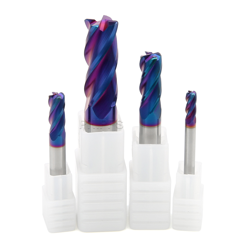 Factory Supply R Angle Cnc Cutting Tool Endmill Solid Carbide Steel Bull Nose Cutter Tungsten Corner Radius End Mill