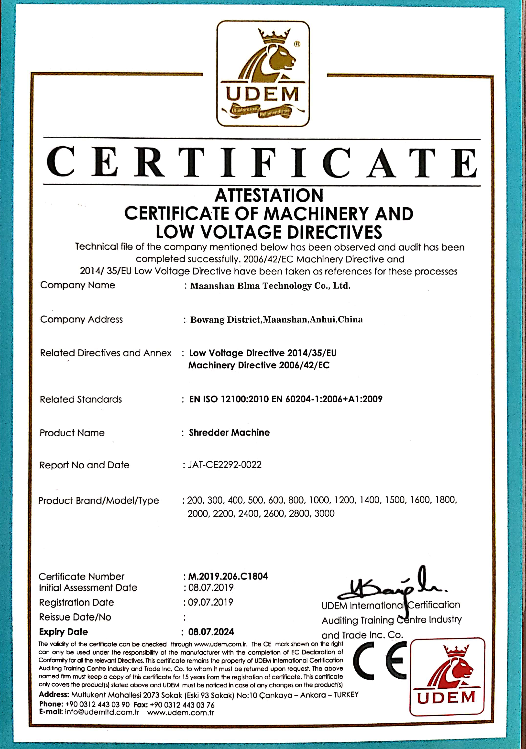 ISO Certification Page 4