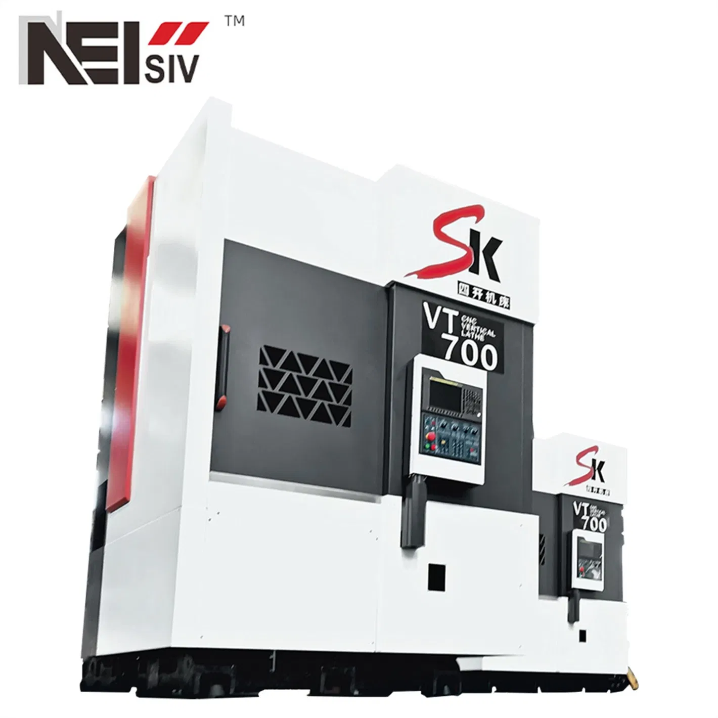 Metal Turning CNC Vertical Lathe Knd CNC System for Automobile Manufacturing Industry