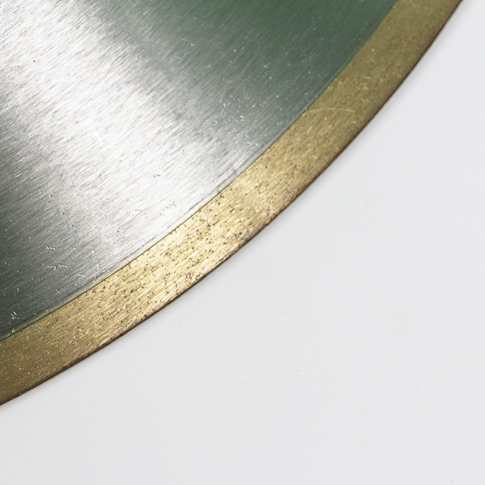 Factory Price Industrial Grade Ti-coated Diamond Cutting Disc Blade 6in Diameter for Tile Marble Granite Stone Dekton