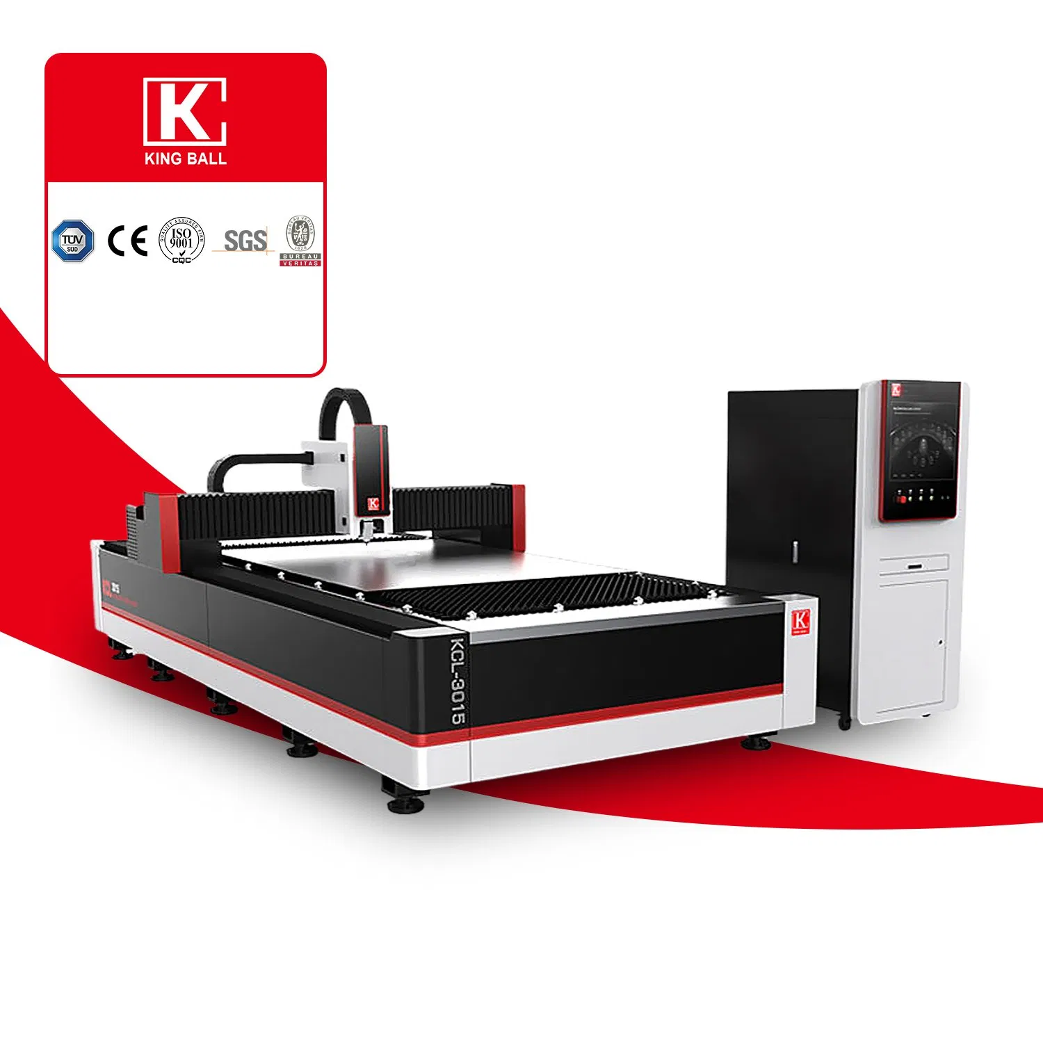 Single Table Fiber Laser Cutting System