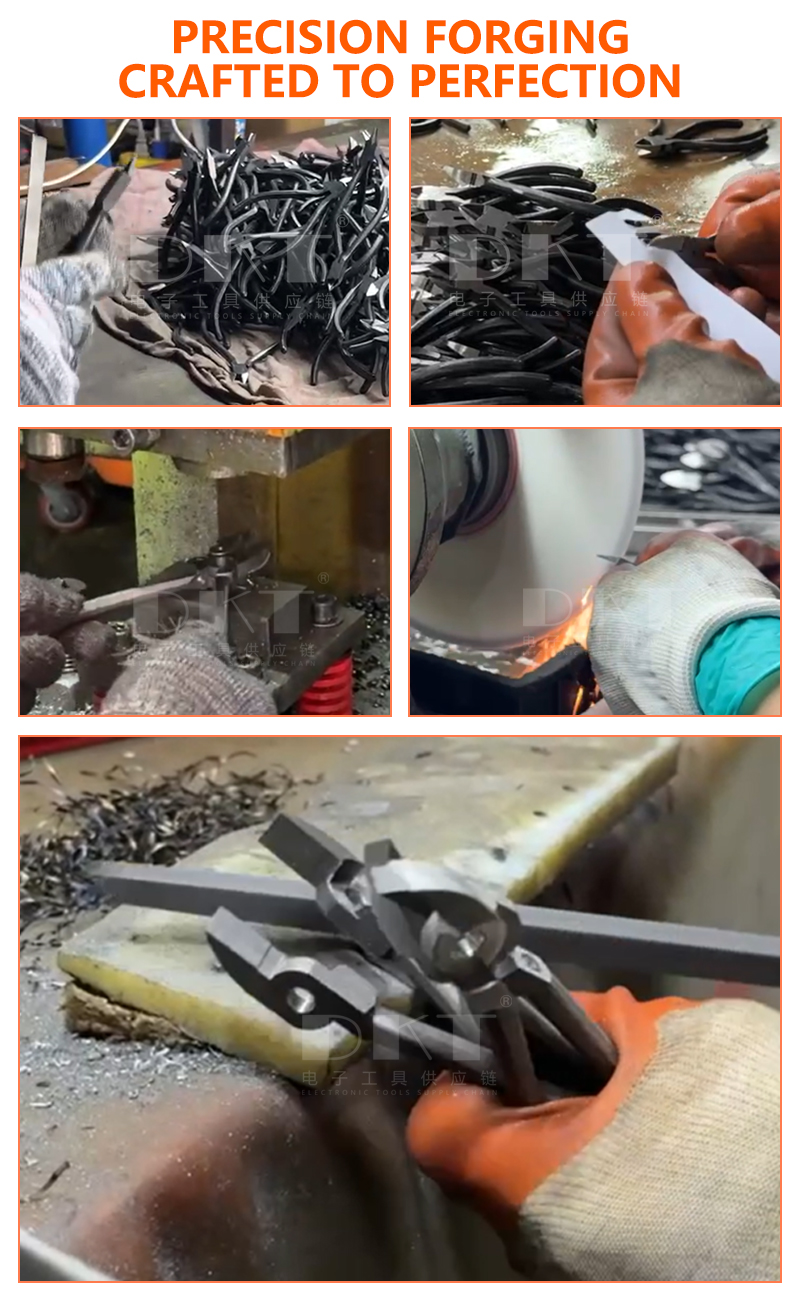 High Carbon Steel Precision Gate Cutters Thin Blade Micro Side Nippers for Plastic Model & Electronics Precision Work