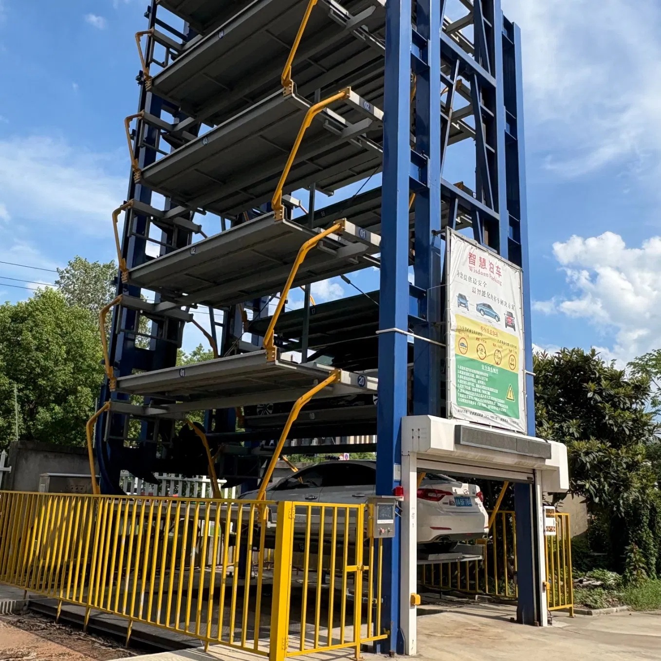 Heavy-Duty Automated Parking Solutions for Shopping Malls &amp; Airports Customizable Vertical Rotary Parking Systems