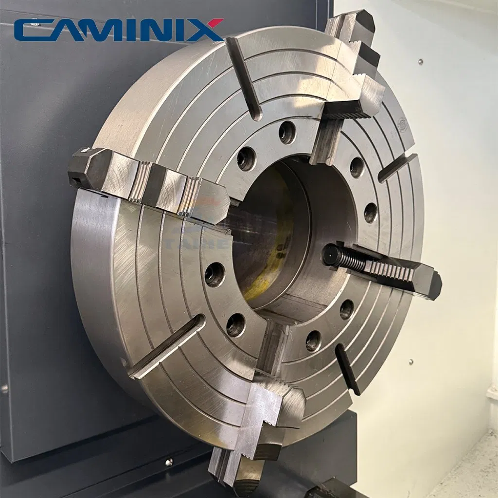 Professional 2 Axis Pipe Threading Lathe Heavy Duty CNC Turning Lathe Fanuc Control System
