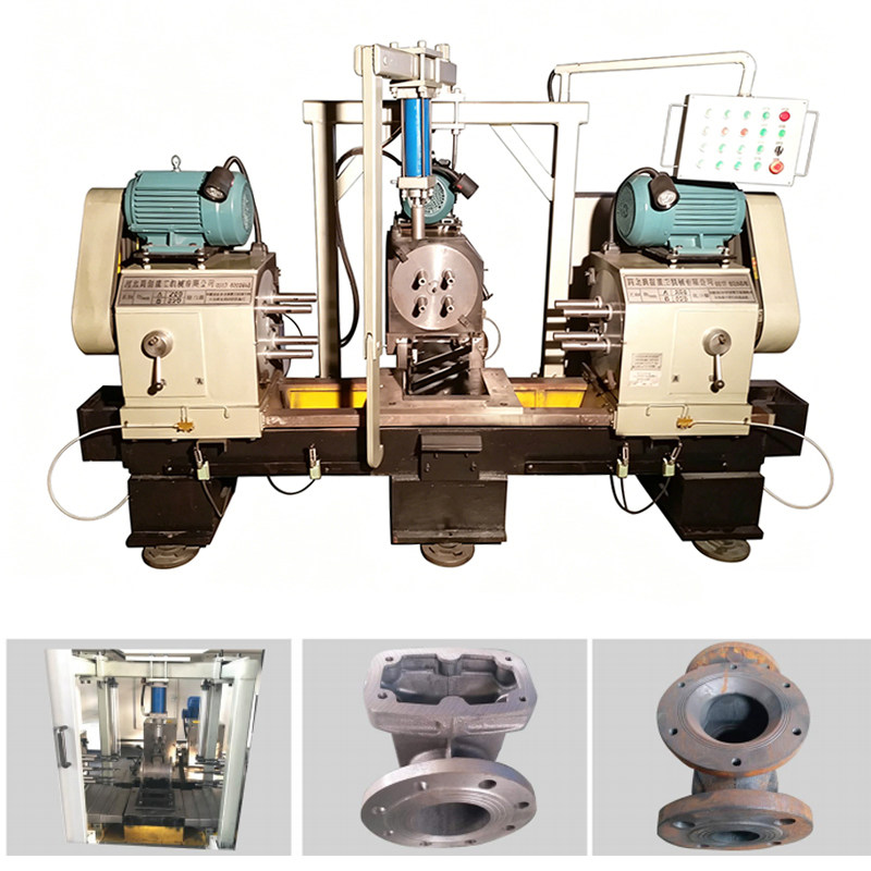 CNC Three Side Multi Drill System for Pipe Valve Components