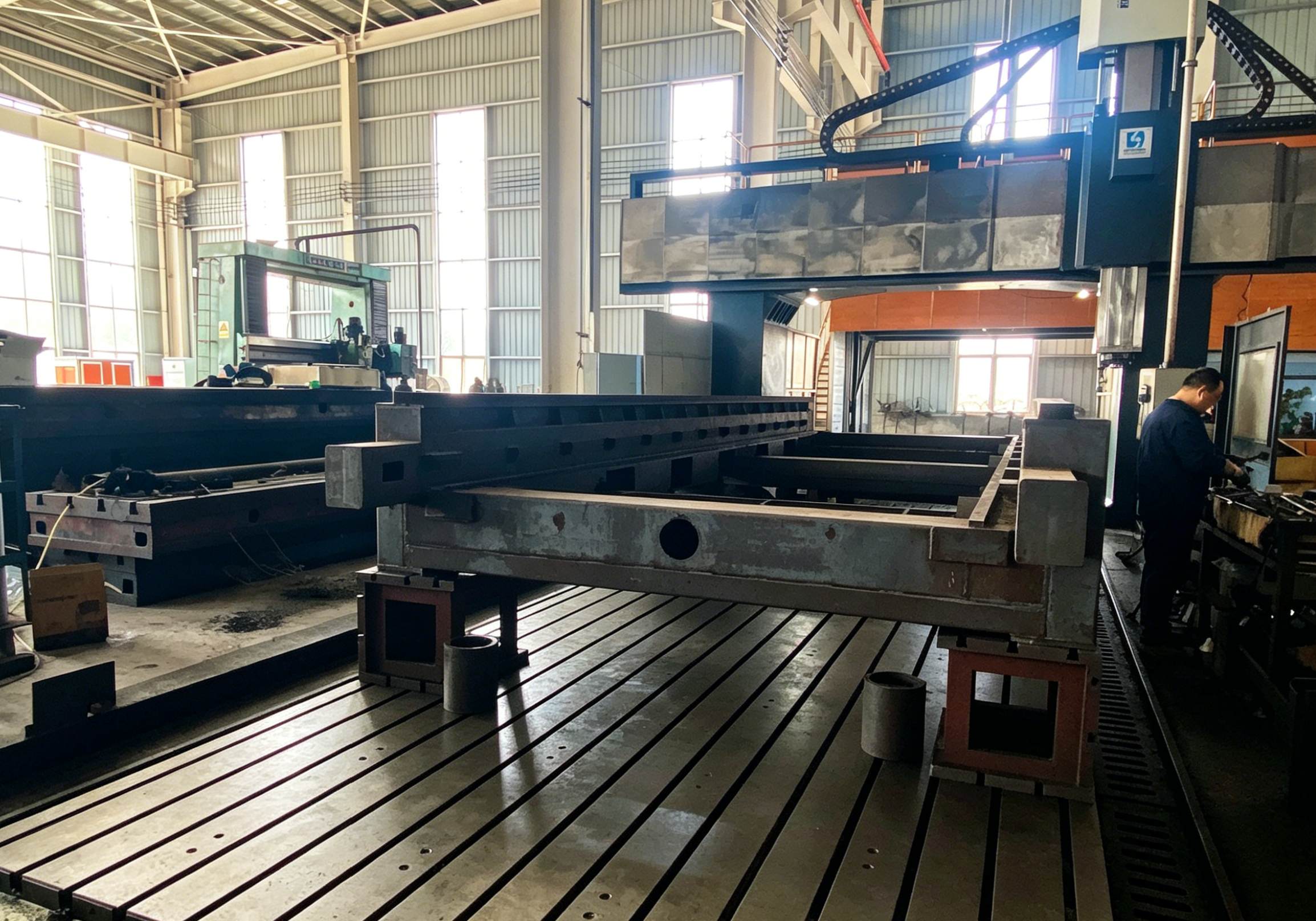 Custom Stainless Steel Laser Cut Machine Components OEM | Precision CNC Machining, Drilling Heavy Duty Mechanical Parts Service