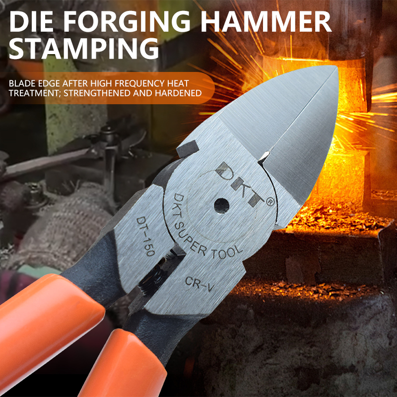 High Carbon Steel Precision Gate Cutters Thin Blade Micro Side Nippers for Plastic Model & Electronics Precision Work