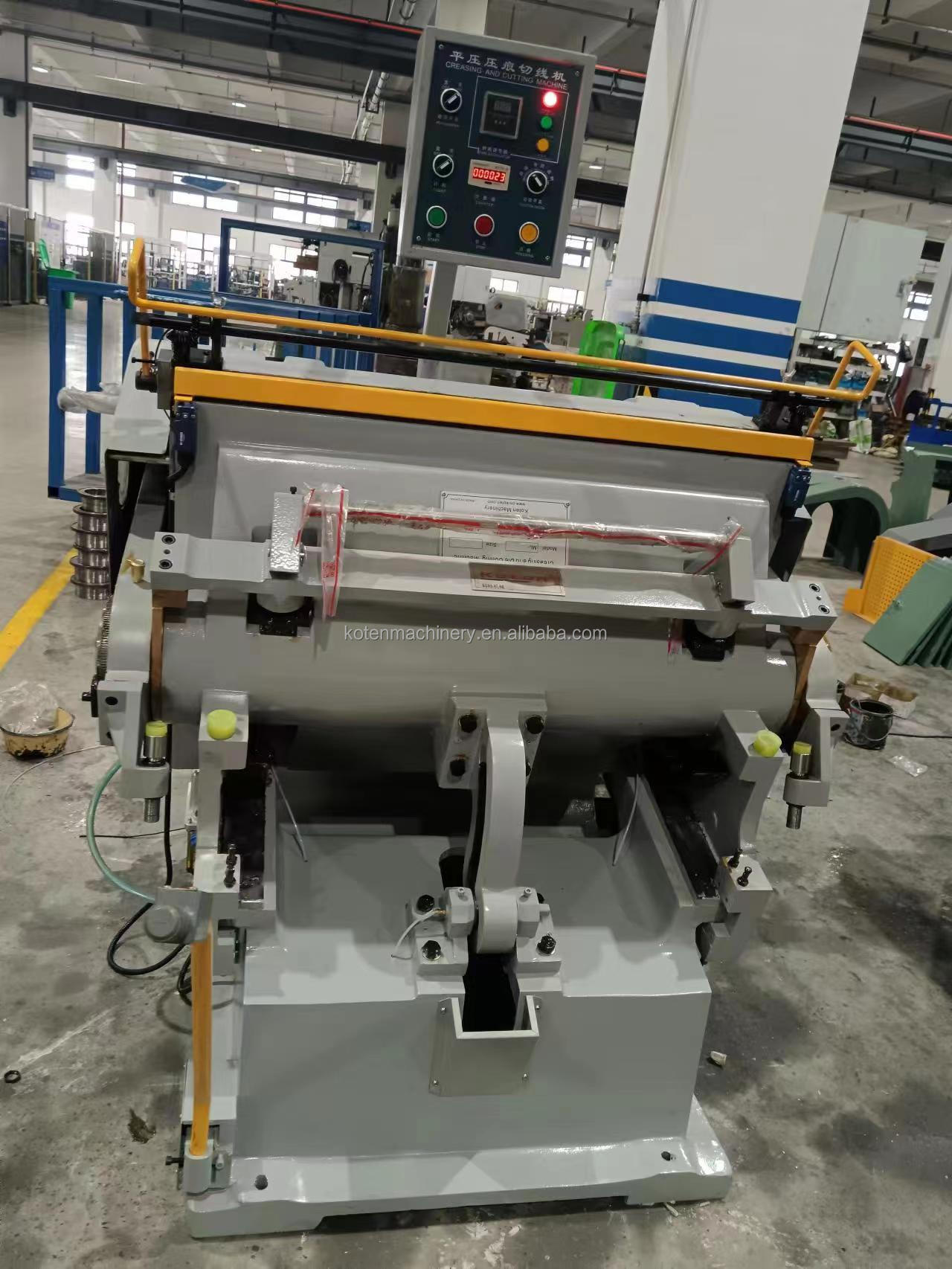 Ml750/930 Good Quality Plastic Pvc Pet Die Cutting Machine Manual Die Cutter
