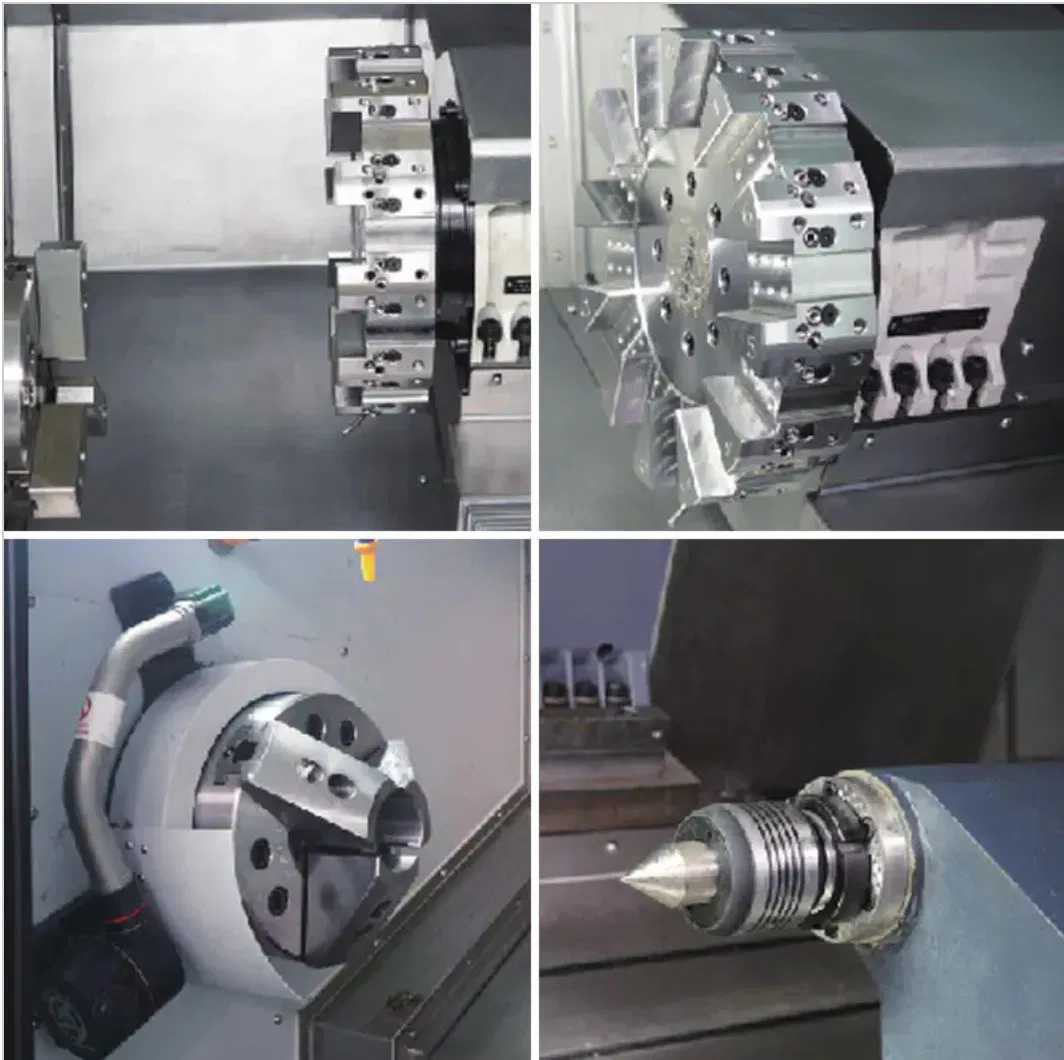 Industrial CNC Lathe Machine Featuring Taiwan Syntec Control System for Precision