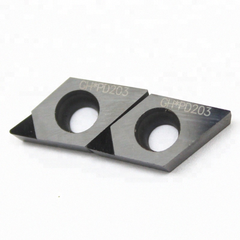 CNC PCD Tip Milling Turning Tool Insert Diamond PCD Cutting Inserts with DCMT CCMT