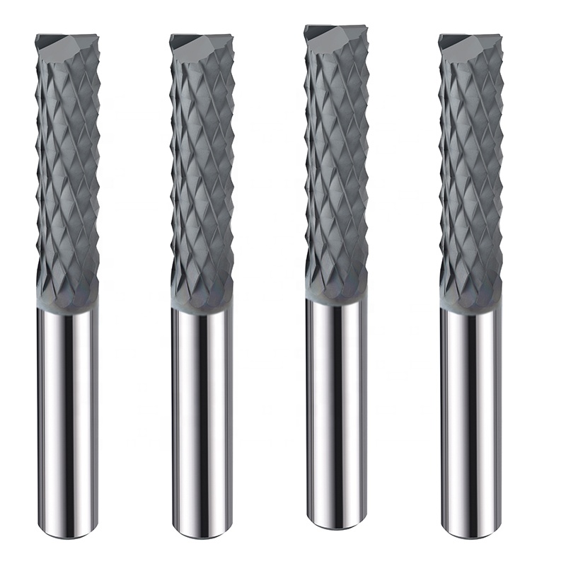 CVD Diamond Coated End Mill Cutting Tools for Graphite/CFRP Machining