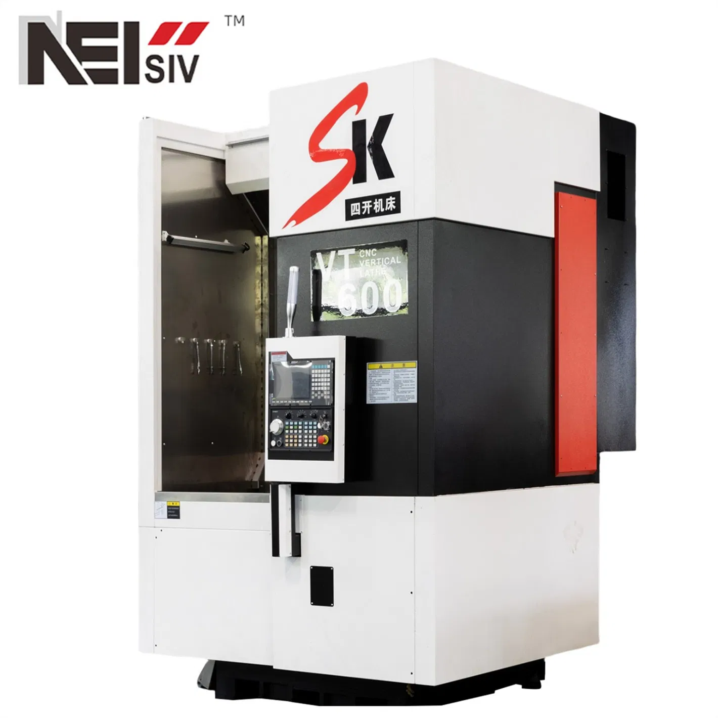 High-Speed CNC Machine Tool Precision Clutch Processing CNC Vertical Lathe GSK CNC System Optional