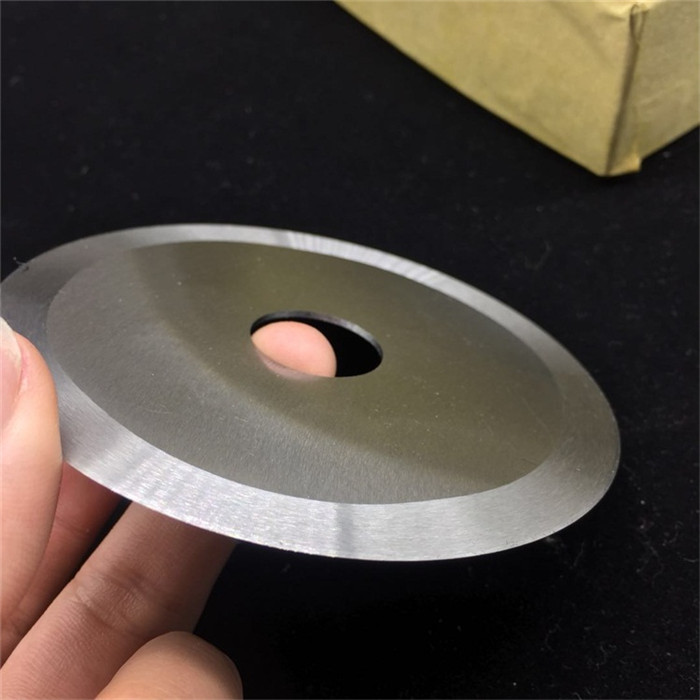 OEM Round Carbide Blade Tungsten Blade HSS Slitting Knives Supplier