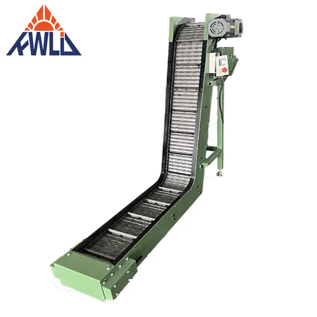 Industrial Automated Chip Conveyor System for Heavy-Duty Cutting Operations