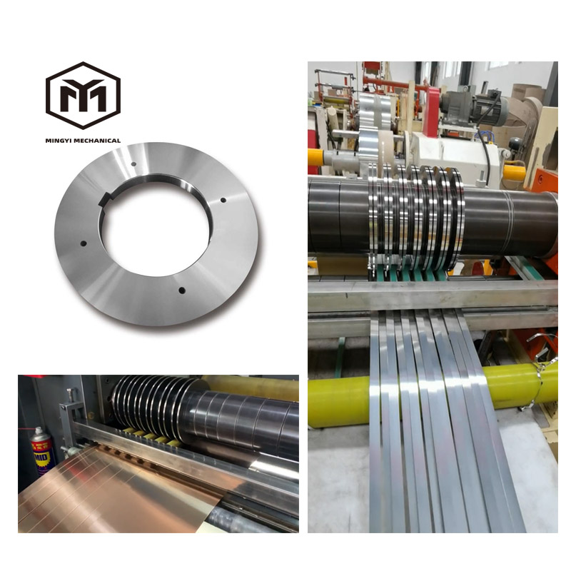 Tungsten carbide slitting knife