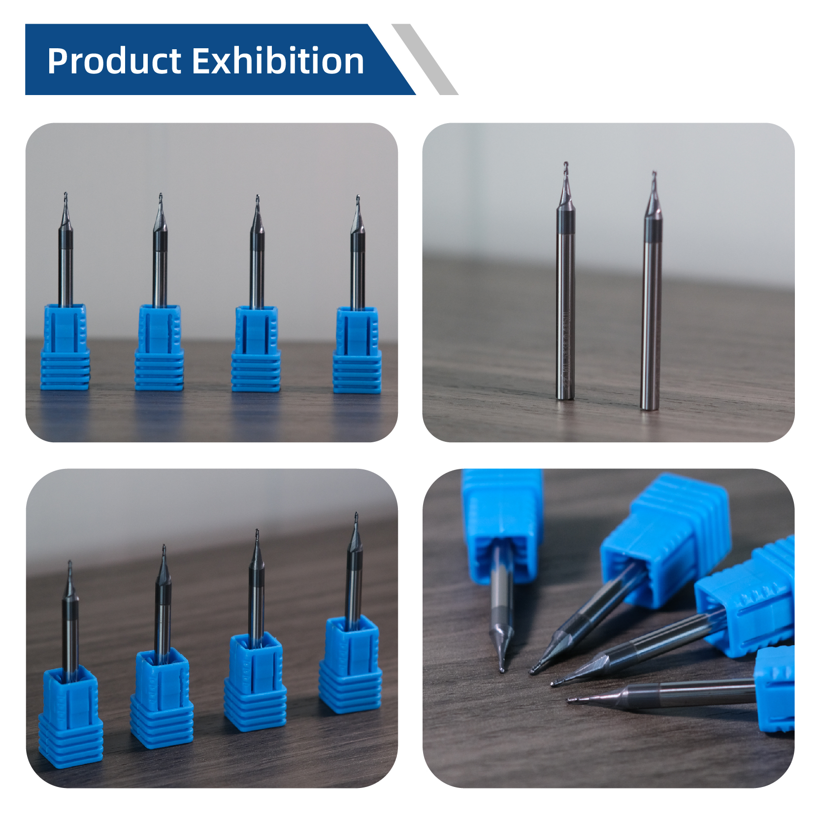 High Hardness Carbide CNC Ball Nose End Mill High Precision 62HRC Tin Micro Diameter Metal Cutting Cutter ODM OEM High Speed