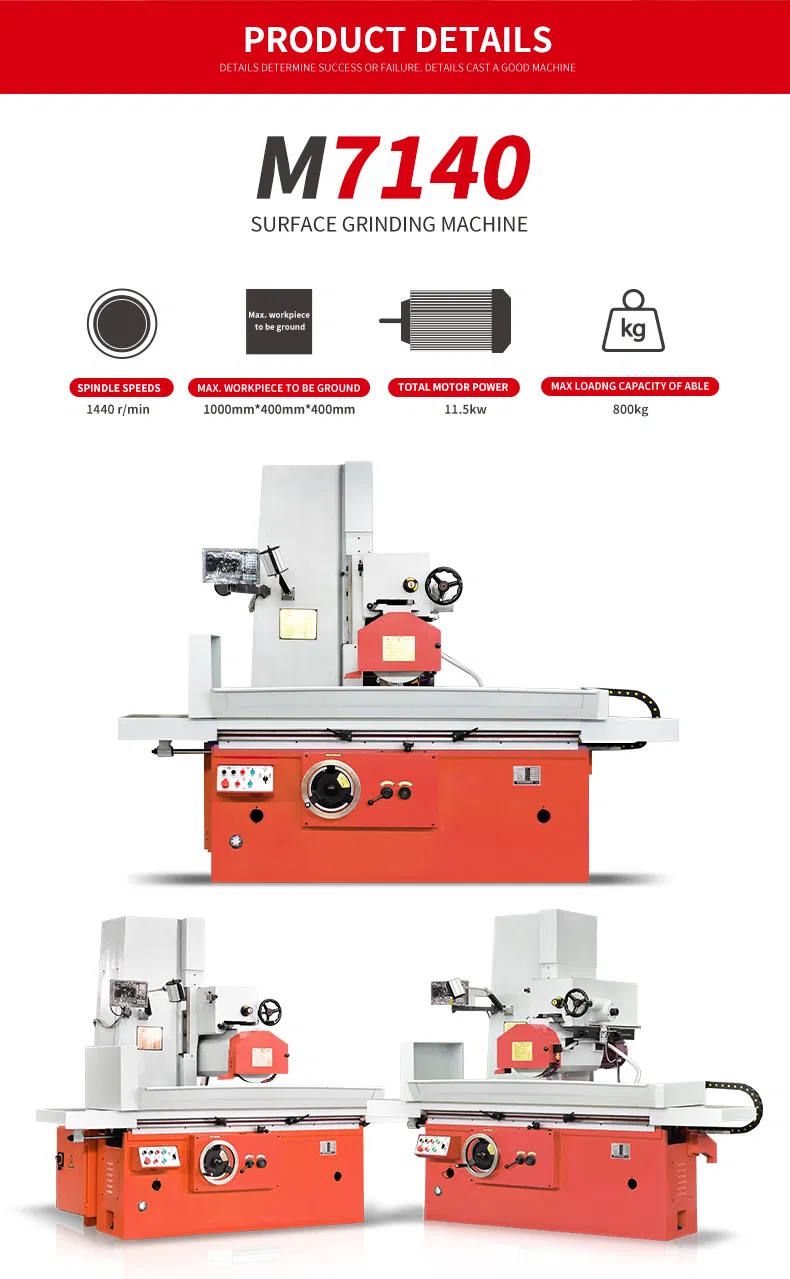 M7140 Grade Surface Grinder Detail View
