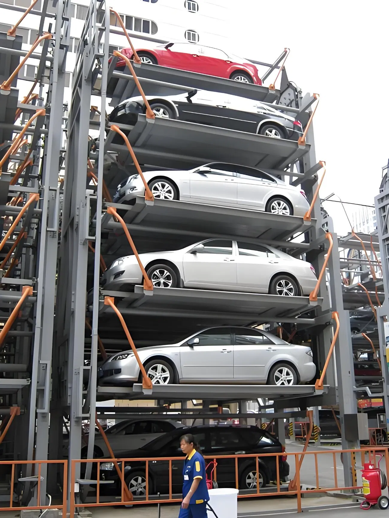 CE Approved &amp; Reliable Heavy-Duty Vertical Suvs Carousel Parking System Automated Rotary Parking System